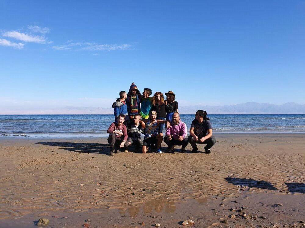 Sebaii Camp السباعى كامب شاطئ الترابين بجوار ويت بالس Albergue Nuweiba` Exterior foto
